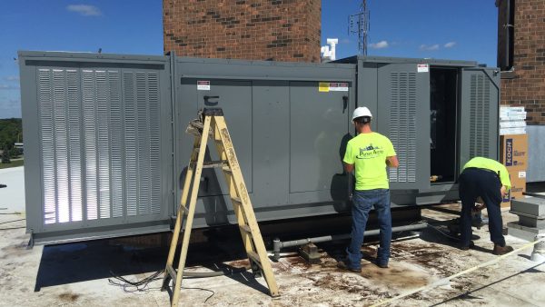 Rooftop AC Unit Install Greenville MI